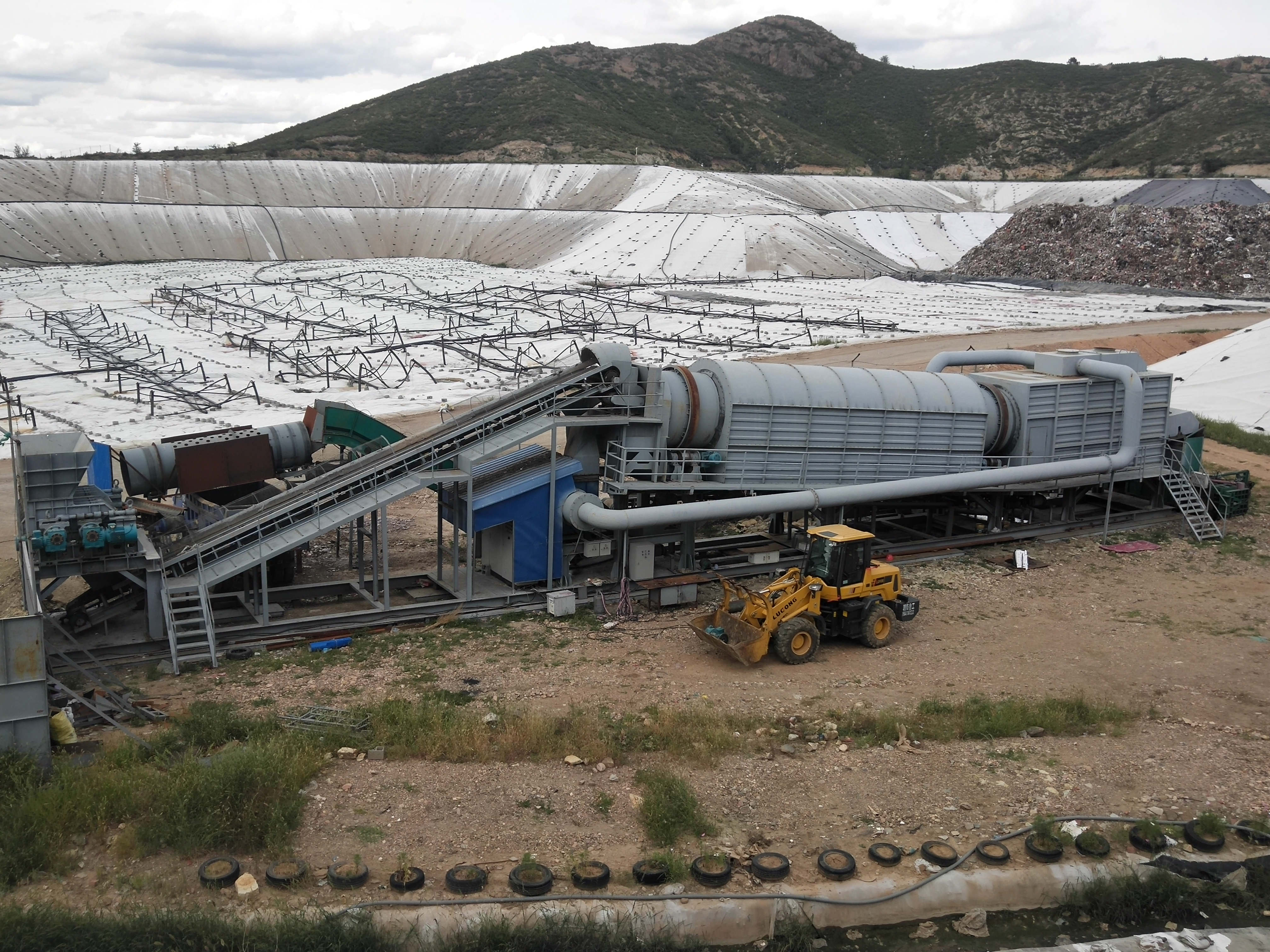 垃圾分選設(shè)備研制試車(chē)階段